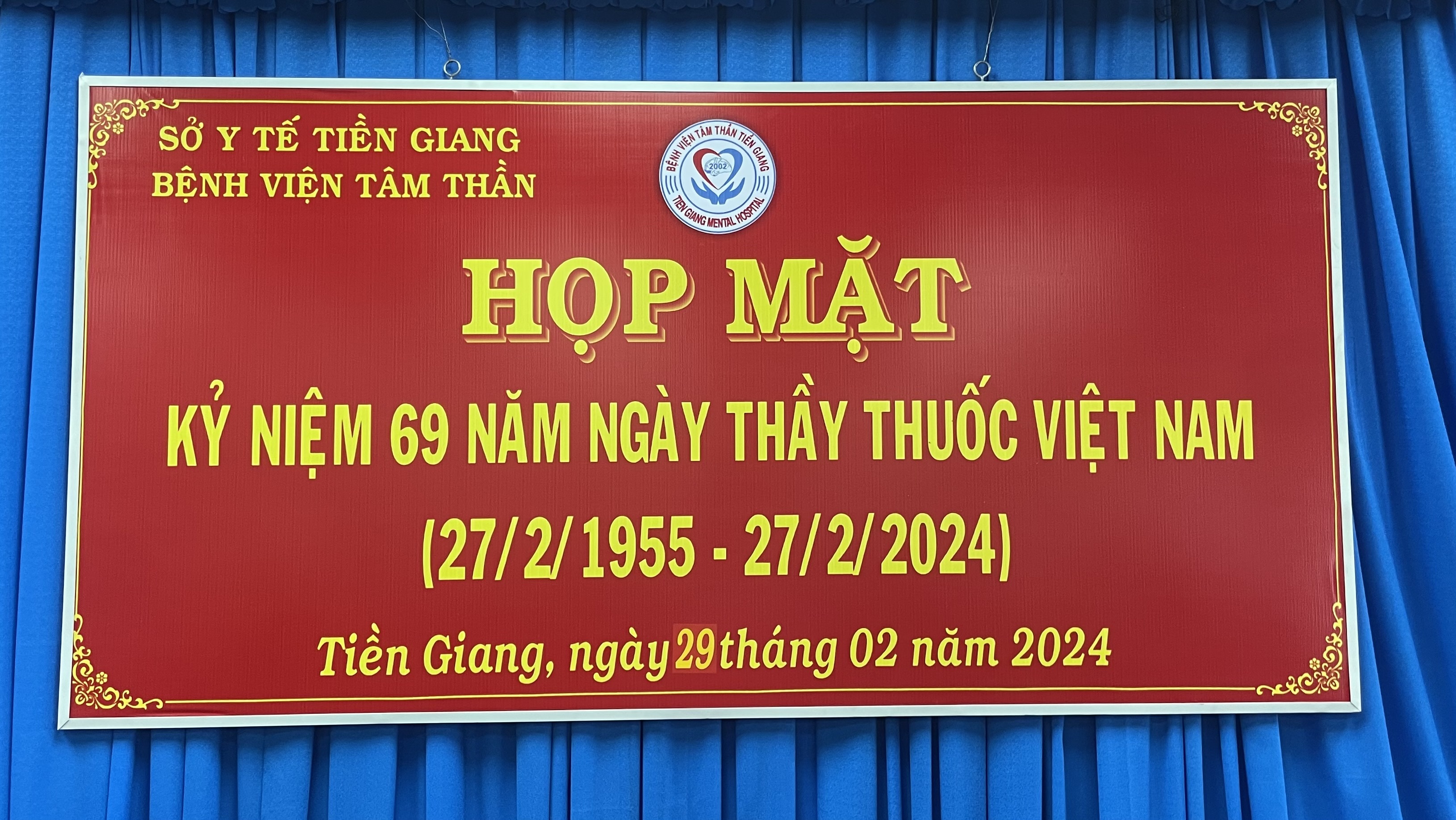 Bệnh viện Tâm thần Tiền Giang tổ chức họp mặt kỷ niệm ngày Thầy thuốc Việt Nam 27/2