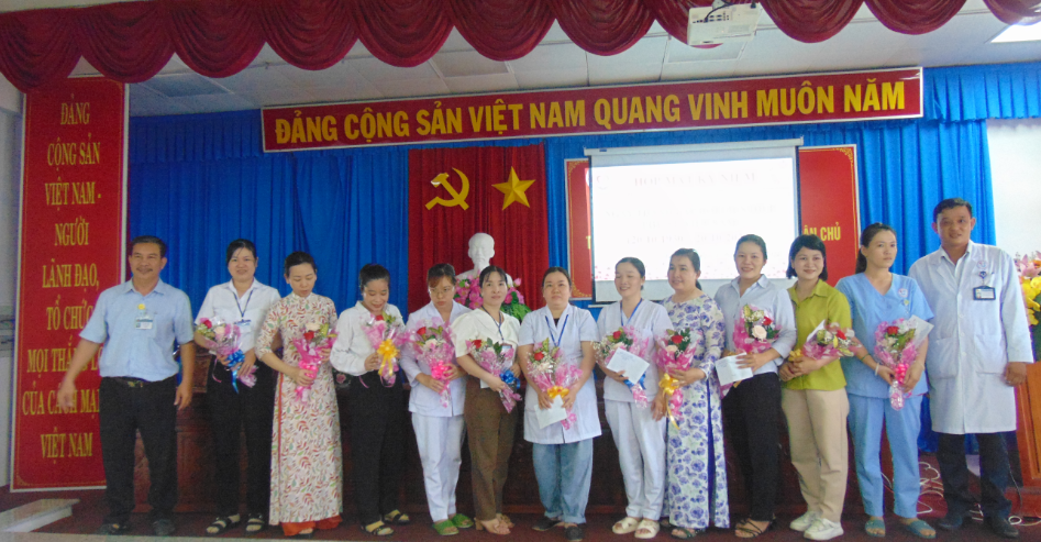 Công đoàn cơ sở Bệnh viện Tâm thần Tiền Giang họp mặt công đoàn viên, người lao động Bệnh viện nhân dịp kỷ niệm 94 năm ngày thành lập Hội Liên hiệp Phụ nữ Việt Nam (20/10/1930 – 20/10/2024).